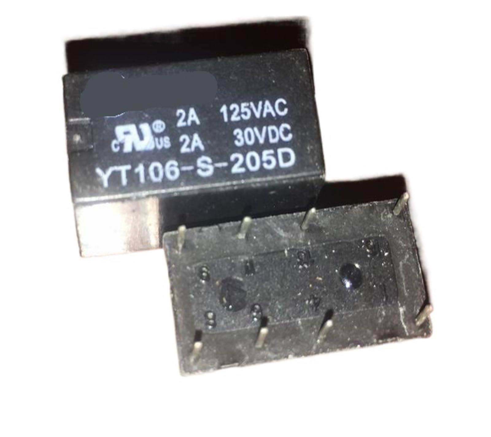 Relais 8 pins 5V YT106-S-203D 2A commutation basse consommation