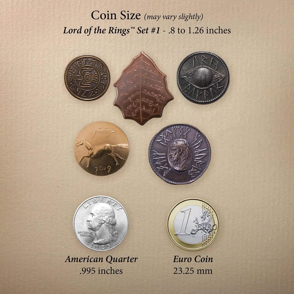 The Lord of The Rings™ Set #1 - Middle-Earth Set of Five Coins