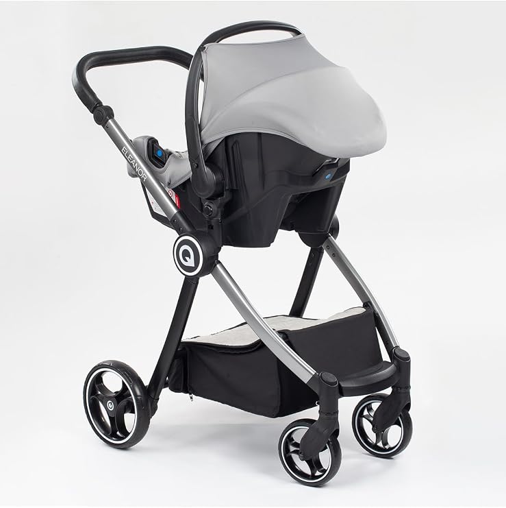 Jaju Baby Quero AND1090 Eleanor Çift Yönlü Bebek Arabası, Gri