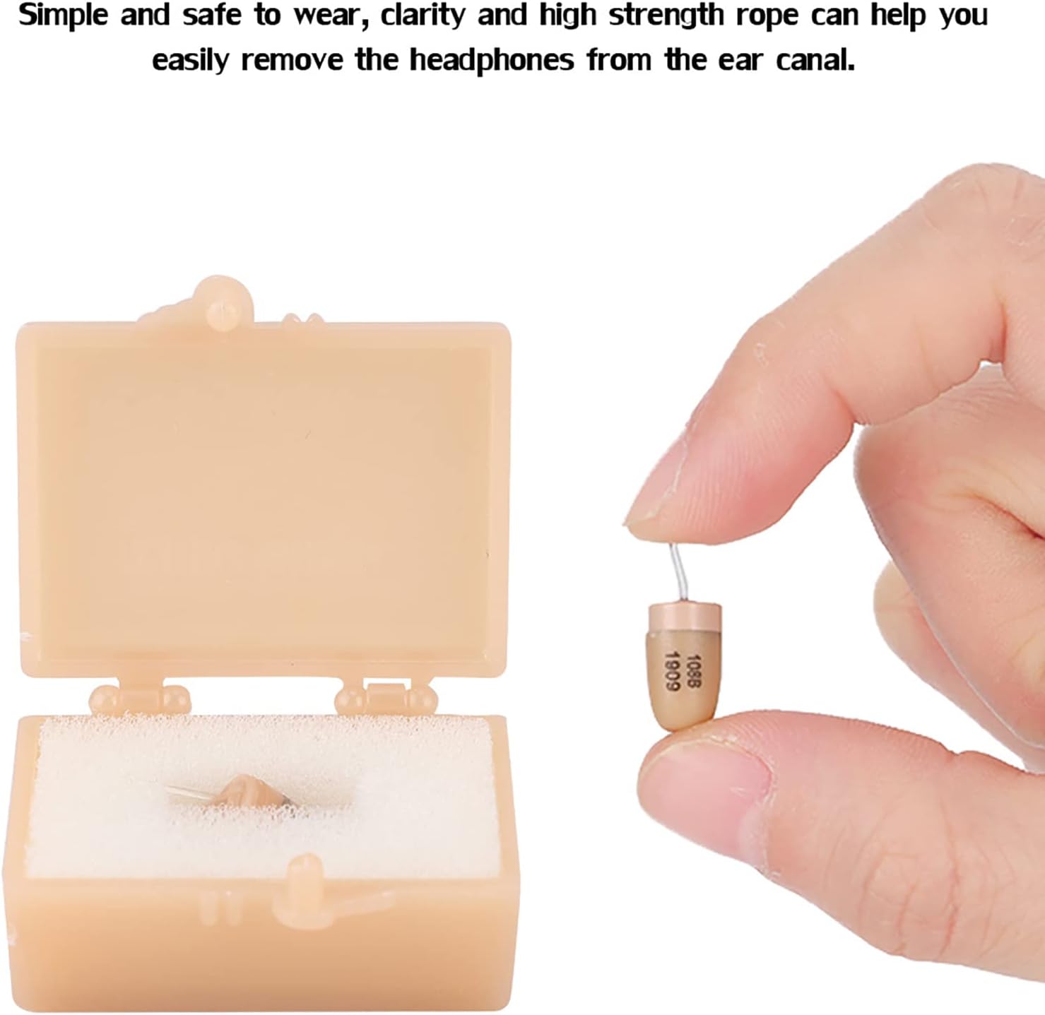 ZJchao Mini Earphone Headset Bright Clear Sound Long Battery Life for Mobile Phone