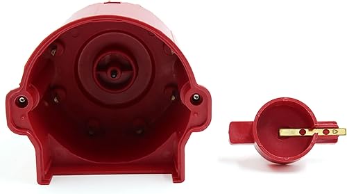 Miniatura 3 de uxcell 8406 Juego de tapa y rotor del distribuidor de encendido para automóvil, bobina externa para Chevrolet Suburban C1500 C2500 C3500 para GMC