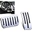 Non-Slip Performance Foot Pedal Pads for Model S and Model X, Auto Aluminum Pedal Covers(A Set of 2)