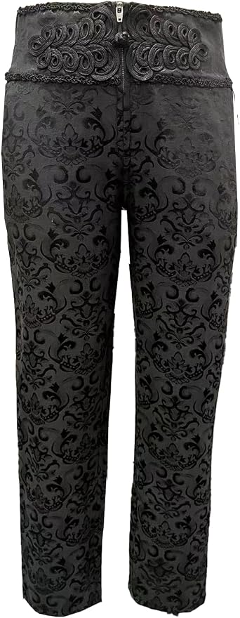 Medieval Gothic Vintage Style Pants with Individual Patterns and Comfortable Fabrics