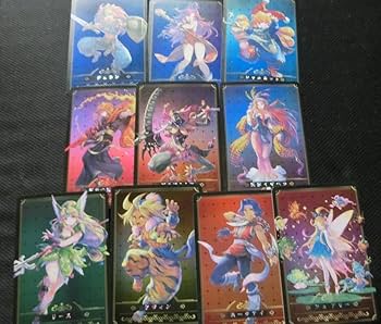 Amazon.co.jp: 聖剣伝説3 カード 10枚セット ホロ デュラン