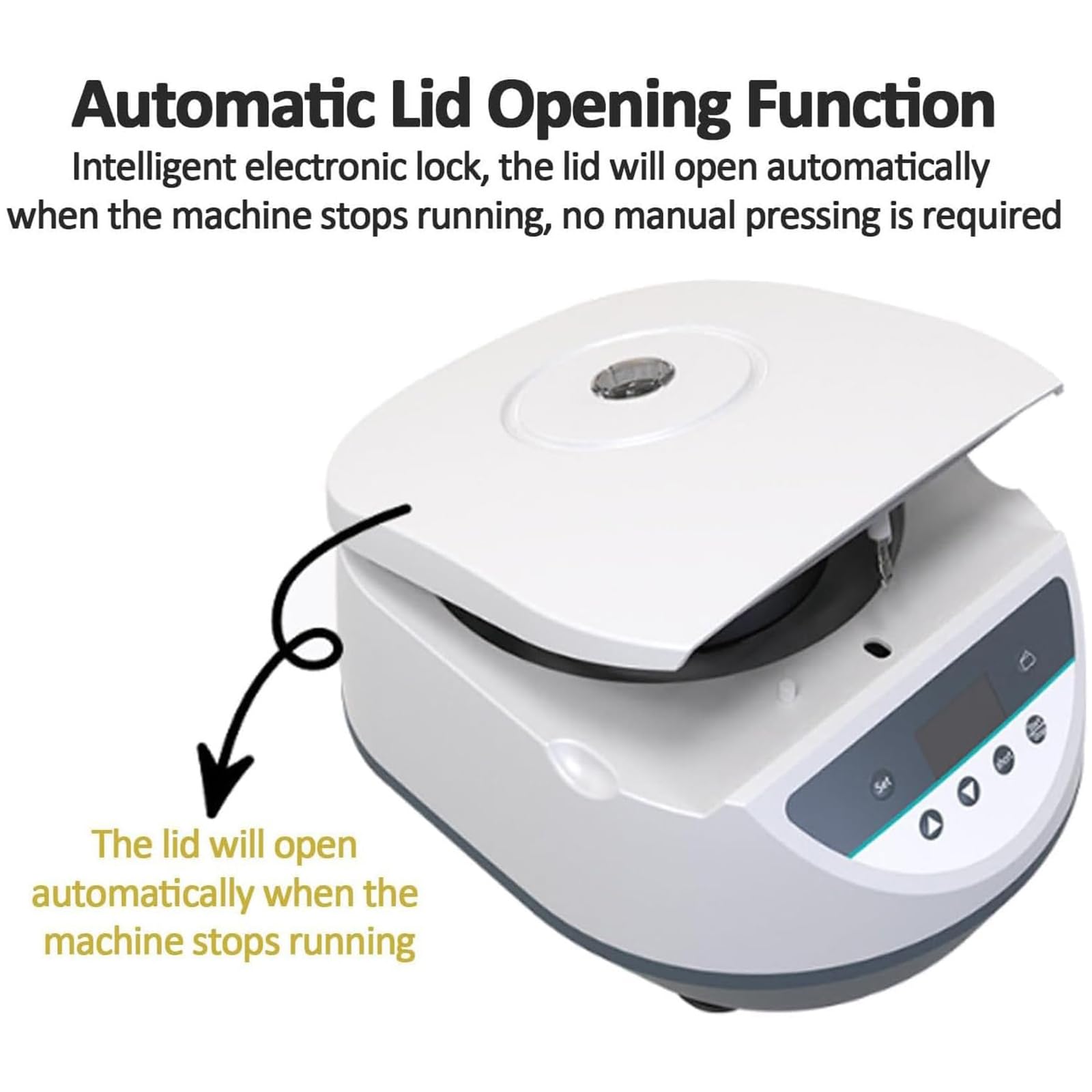 Wirówka z niską prędkością 500-4000 obr/min, wirówka laboratoryjna, siła odśrodkowa: 3074xg, 6 probówek wirówkowych 10/15 ml, 6 probówek do pobierania krwi 5/10 ml