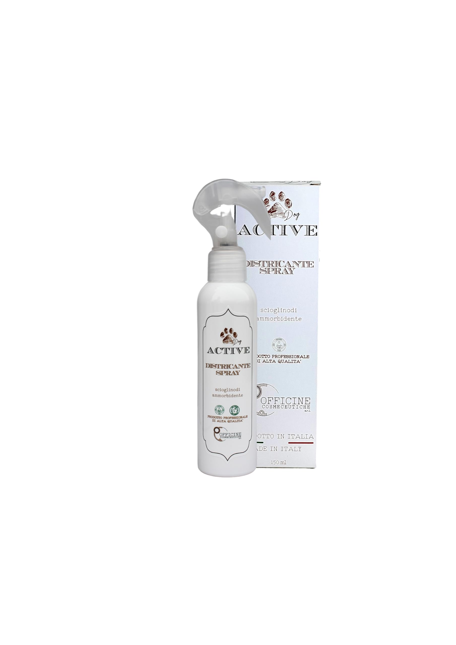 Districante Spray – Sciogli Nodi, con Provitamina B5 e Olio Essenziale di Salvia, 150 ml