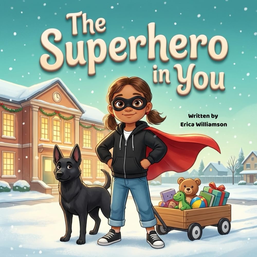 The Superhero in You: Heartwarming Kids Picture Book on Kindness, Empathy & Heroism Ages 3-8 by Erica Williamson