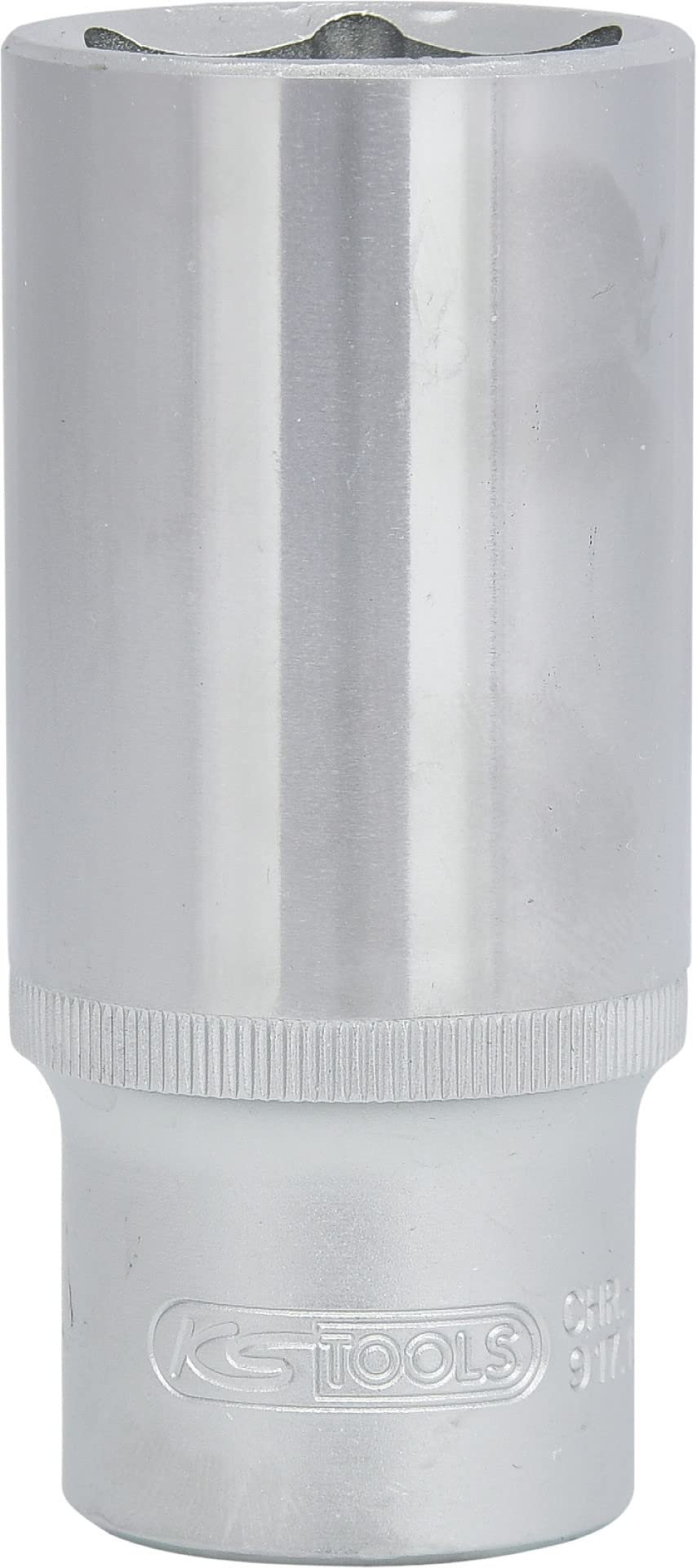 KS Tools 917.1255 1/2 Zoll Sechskant-Stecknuss – 30 Mm, Lange Ausführung Für Handbetätigung