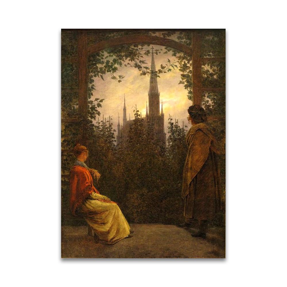 LZ6J8C9 Lawrence Alma《A Floral Bench》 Wall Decor Painting. reproductions of famous paintings (70x105cm/Frameless)
