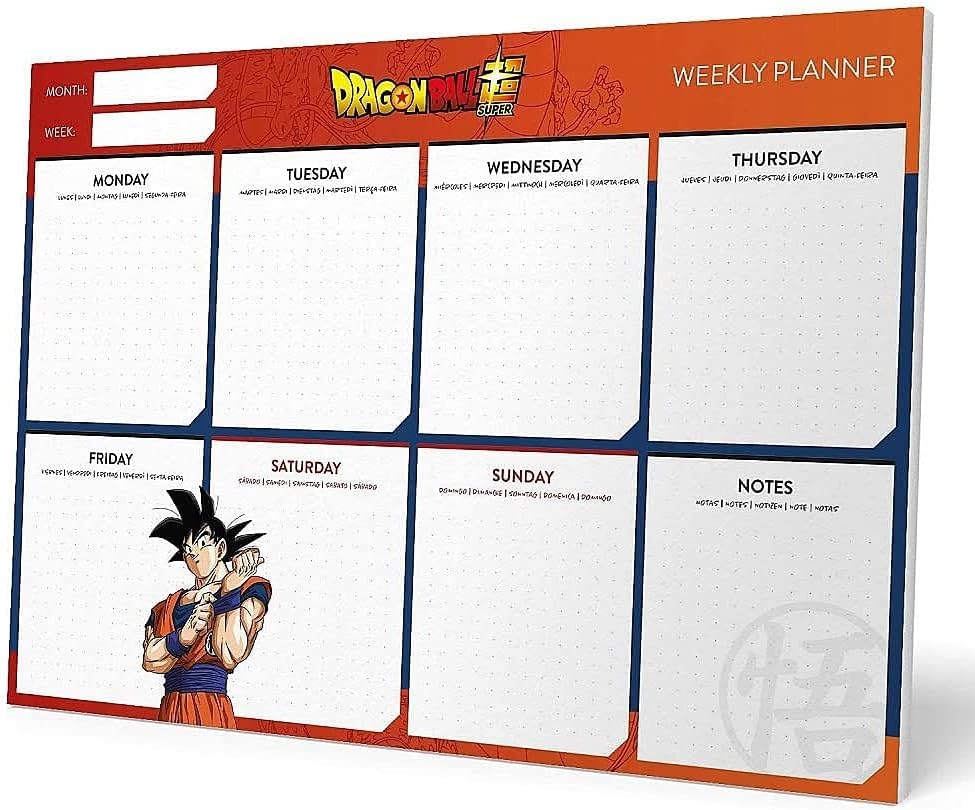 Semainier A4 Frida Kahlo Grupo Erik - Planner Hebdomadaire, Sous-Main - Feuilles Détachables 90g