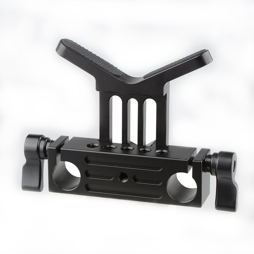 CAMVATE Kamera Lens Support 15 mm Rod Clamp Schiene Block for DSLR Rig Rod Träger schiene System