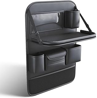 WACDXST Car Back Seat Organiser, for Vauxhall Ampera/Zafira Life/Zafira A/Zafira B Car Back Seat Boot Bag with Multiple Pockets Adjustable Strap Vehicle Accessories