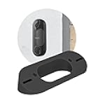 SplashNColor Angled Doorbell Mount Compatible with Reolink Video Doorbell Camera 2K 5MP – Heavy Duty ABS Reolink Mount for Secure Installation – Adjustable 35-Degree Angle for Optimal Viewing – Black