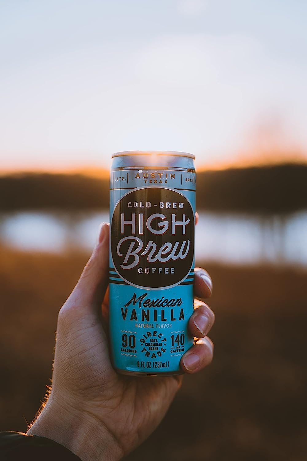 High Brew Coffee, Cold Brew, Double Espresso/Mexican Vanilla, Red & Blue Variety Pack, 8 Fl Oz Can (Pack of 24)