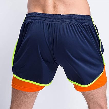 Pantalon D'entraînement 2 En 1 Garçon - Legging + Short Intégré, Sport, Séchage Rapide