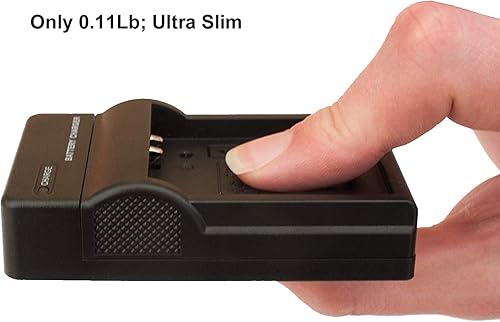 Miniatura 5 de Paquete de 2 baterías EN-EL10 y cargador micro USB compatibles con Nikon Coolpix S60, S80, S200, S205, S220, S230, S500, S510, S520, S570, S600,