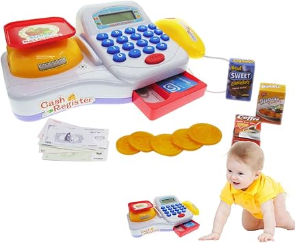 Yazarkasa Oyuncak |  ocuklar  in Para Oyna Ma azas ,Mikrofon Hoparl rl  Stem Oyuncak ve  ocuklar  in Para Oynama Bakkal S permarket Playset Lovoice
