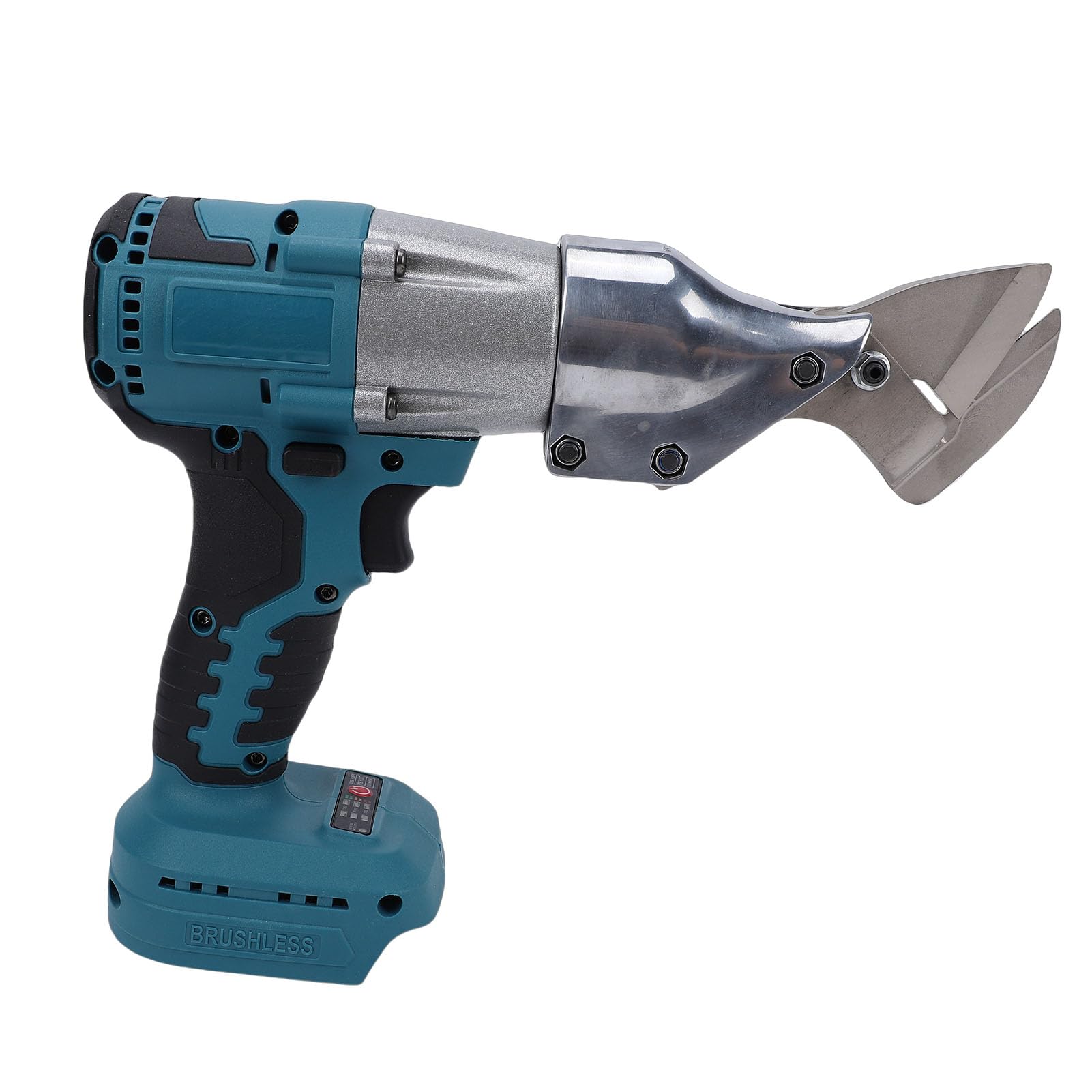Ejoyous Tijeras de Metal Inalámbricas, Cuchillas de Acero Inoxidable, Cabezal Giratorio de 360 ​​Grados, Velocidad Ajustable para Cortar PVC y Metal para Bricolaje y Uso Profesional (#2)