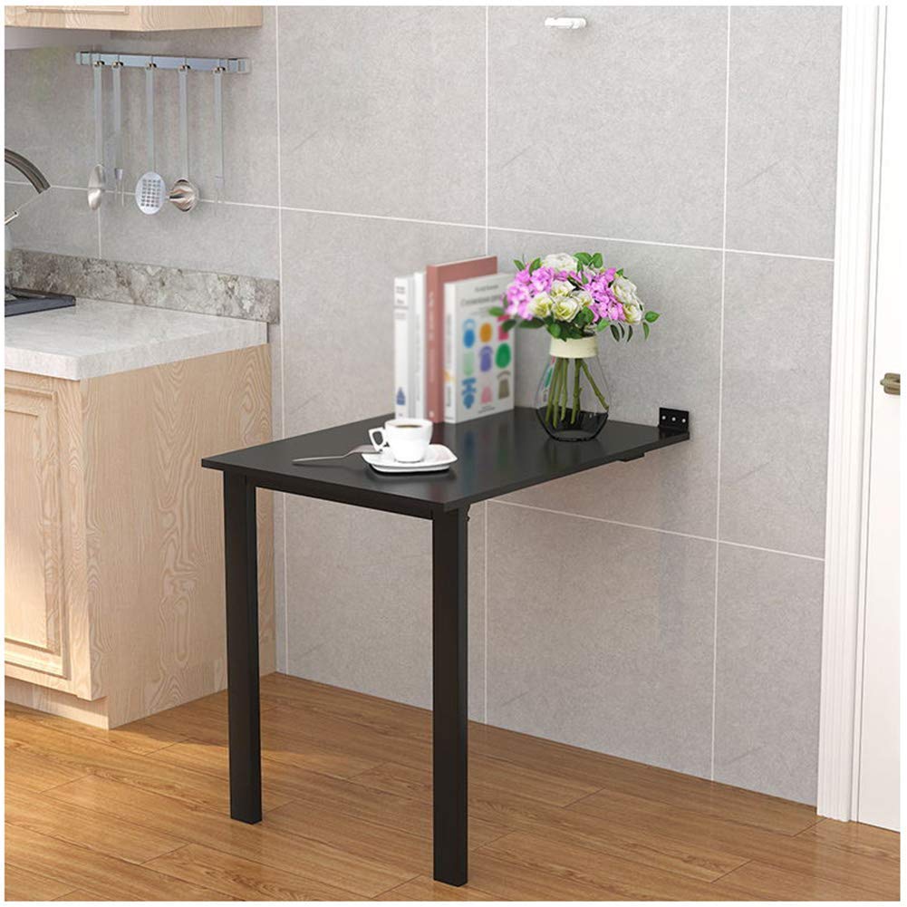 Table pliante murale LUNEZY en bois pour cuisine et salle à manger