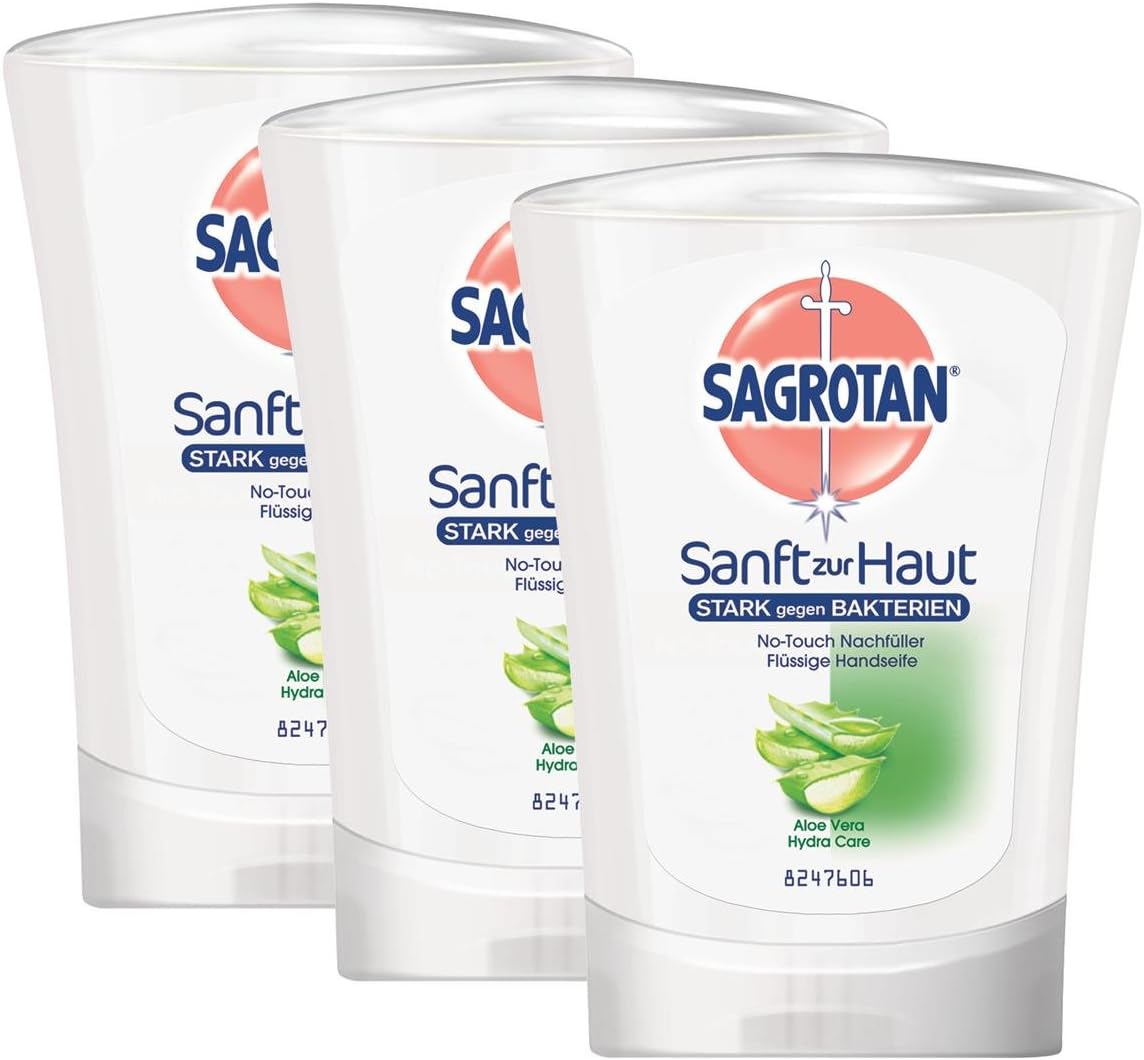 Sagrotan no touch refill aloe vera 250 ml hand soap (3 pieces in pack)