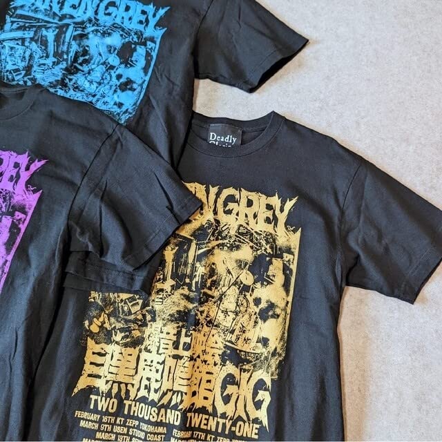 Amazon.co.jp: Dir en Grey 爆音上映会 目黒鹿鳴館GiG T-Shirt