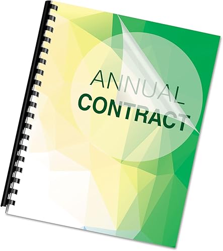 Miniatura 3 de Portadas Fellowes de PVC de alta transparencia para encuadernado, Transparente