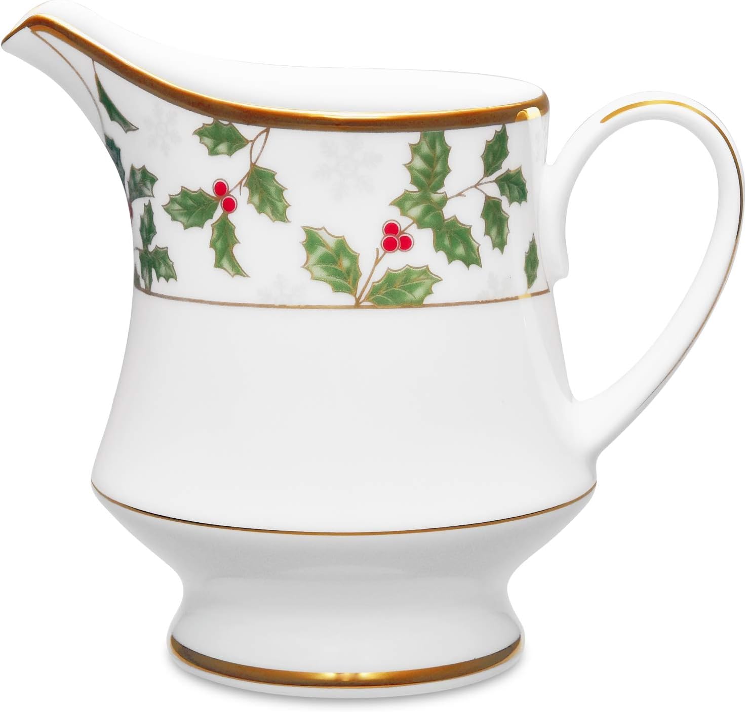 Noritake Azevinho & Berry Gold Creamer 227 g - imagem principal do produto