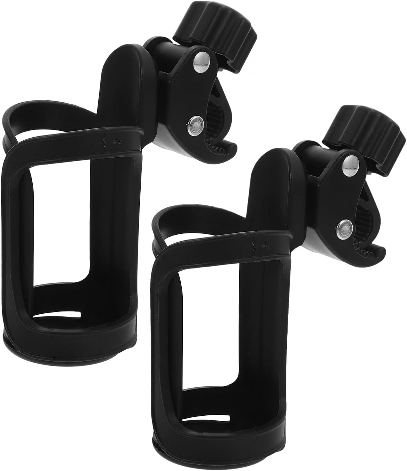 2pcs Beer Holder for Shower Adjustable Plastic Clip on Cup Holder