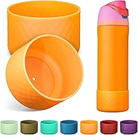 Vista 62 de 2PCS Silicone Water Bottle Boot for Owala 24oz 32oz 40oz, Anti-Slip Protective Sleeve Bottom Bumper Protector for FreeSip, Twist, and Flip Stainless