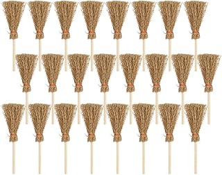 NOLITOY 24pcs Pendant Child Halloween Pine Wood