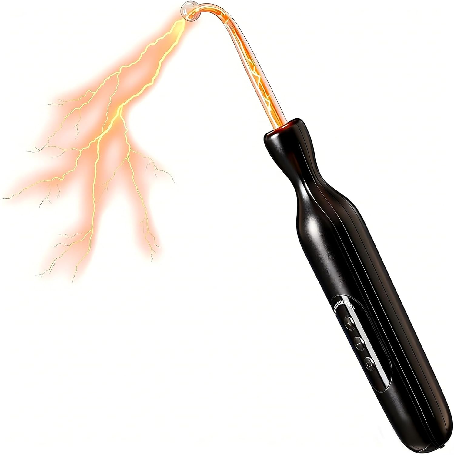 Electric Sex Toy BDSM Shock Electrosex Wand Male E-Stim Electrosex Toys Estim Sex Stimulation with 5 Level Current Levels Visible Lightning for Sex Game Discipline and Training Tools for Men Women