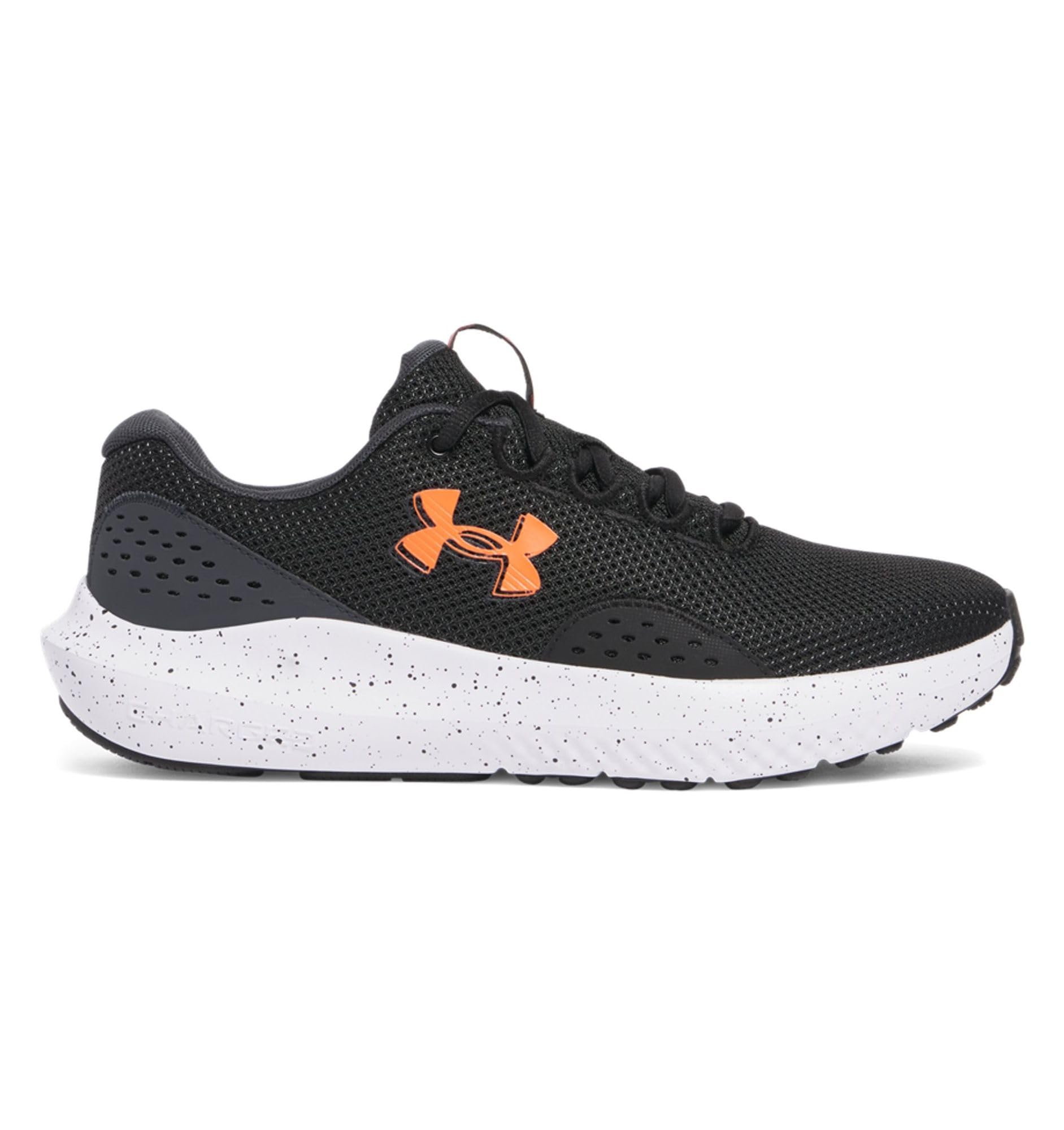 Under Armour UA Charged Surge 4 Laufschuhe für Herren, Schwarz, 43 EU