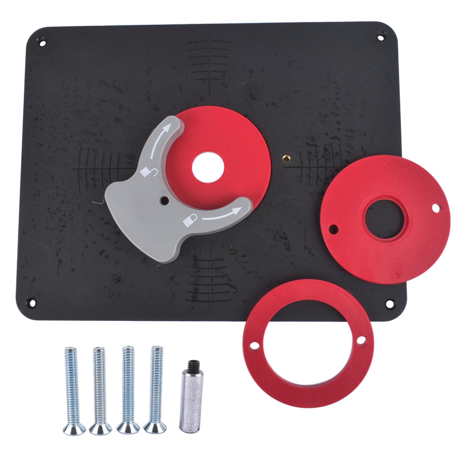 Płyta do frezarki stół do frezowania płyta wkładana router Table Insert Plate kompatybilny z PRS4038