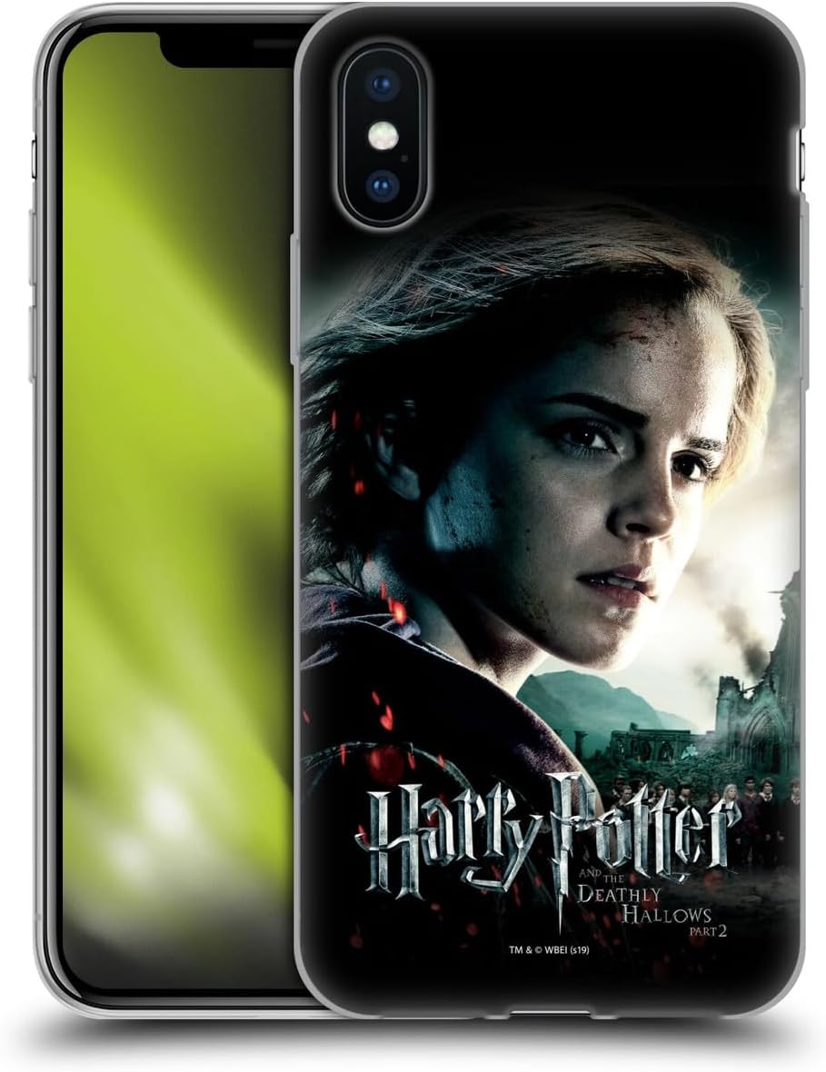 Head Case Designs Officially Licensed Harry Potter Potrait Deathly Hallows VIII Gel Case [Military Grade Protection] Compatible with Apple iPhone 12 Pro Max and Compatible with MagSafe