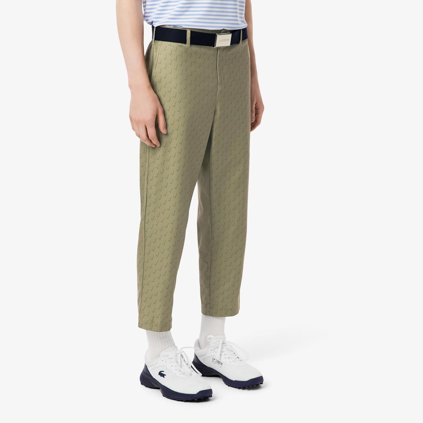 Amazon | [ラコステ] [公式] 吸水速乾 ウルトラドライ チェックゴルフ