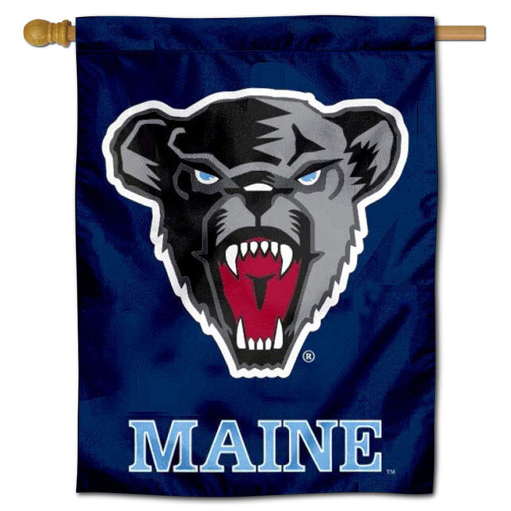 Maine Black Bears House Flag Banner