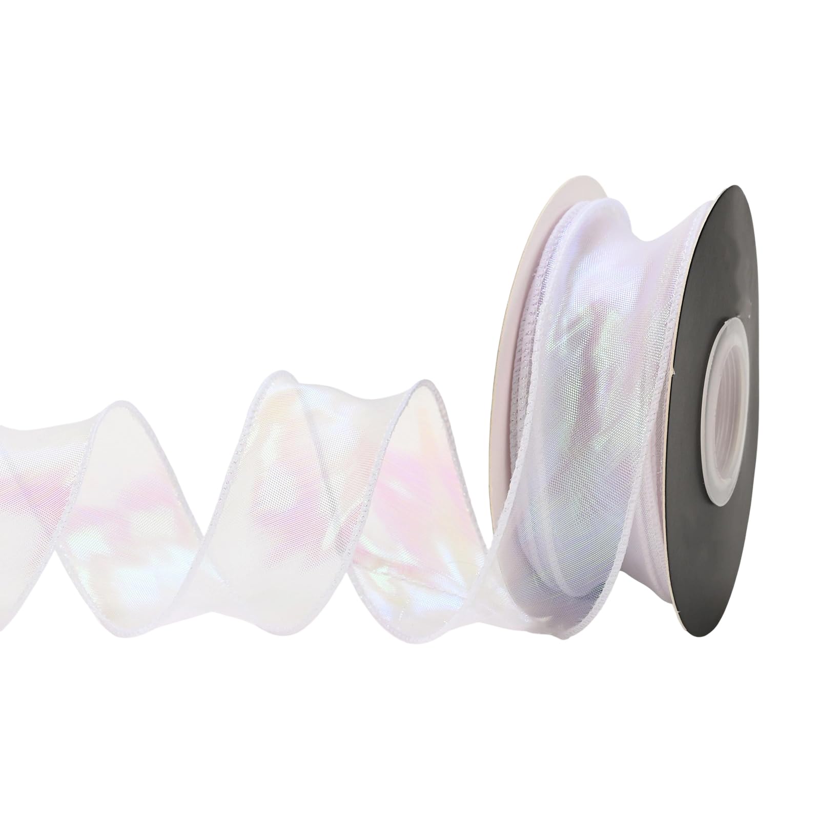 Xjdzineq Organza Ribbon 40mmx9Meters Colorful Ribbons Sheer Christmas for Bouquets Wedding Reflective Ribbon