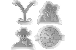 Y Cowboy Silicone Freshie Molds - Unique Design for Rip Car Freshies
