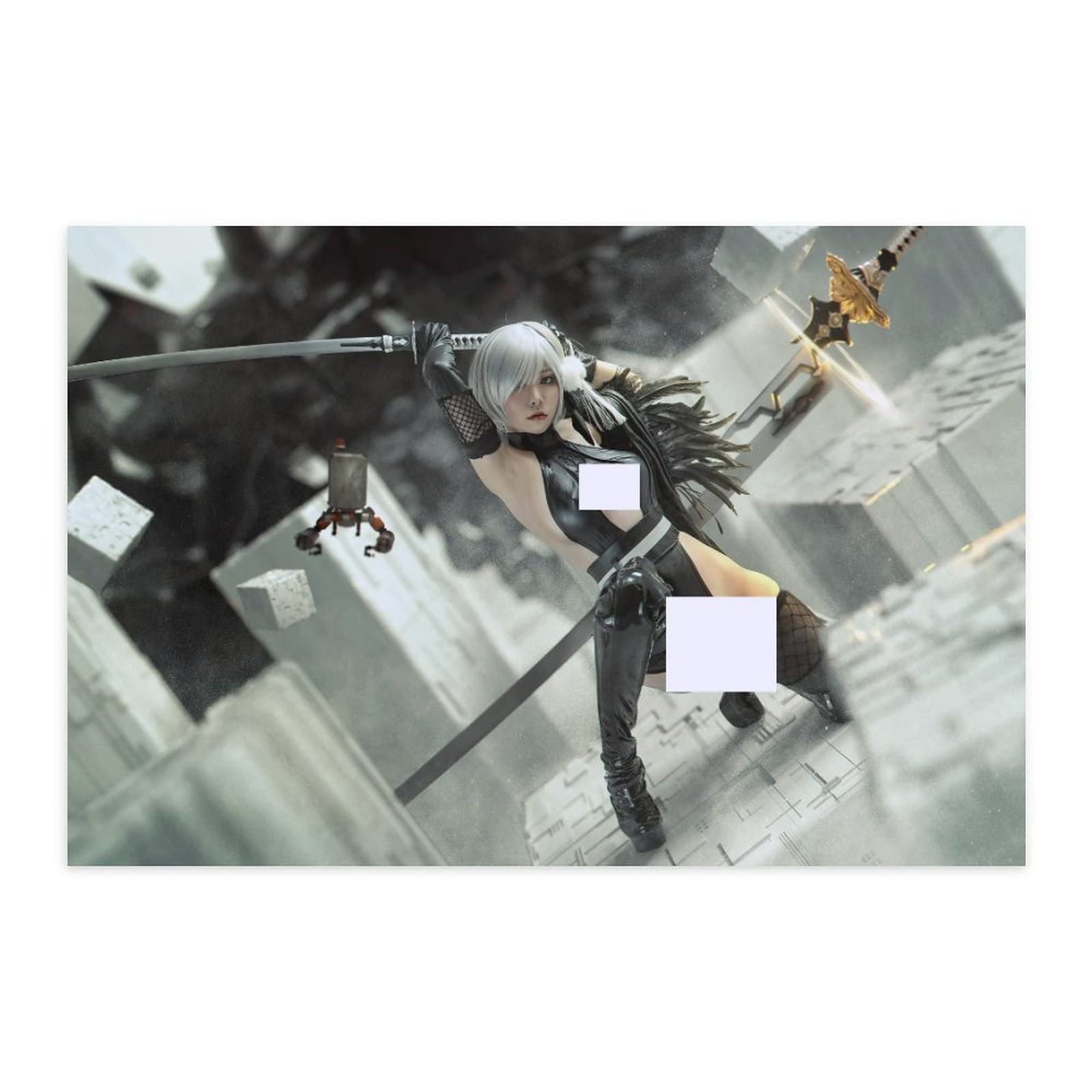 Buy Cosplay Porn s Black & White Erotic Guilty Crown Erotic Sexy Nude