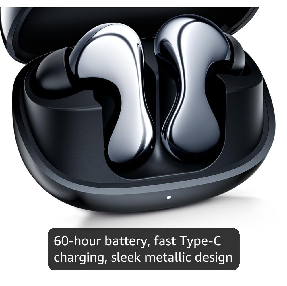 Mivi SuperPods Immersio[Flagship Launch] | Dolby Audio, 3D Soundstage, 60H Battery, AI-ENC Mic, BT 5.4 | Ear Buds Wireless with Deep Bass, Fast Charging, in-Ear Bluetooth Earbuds