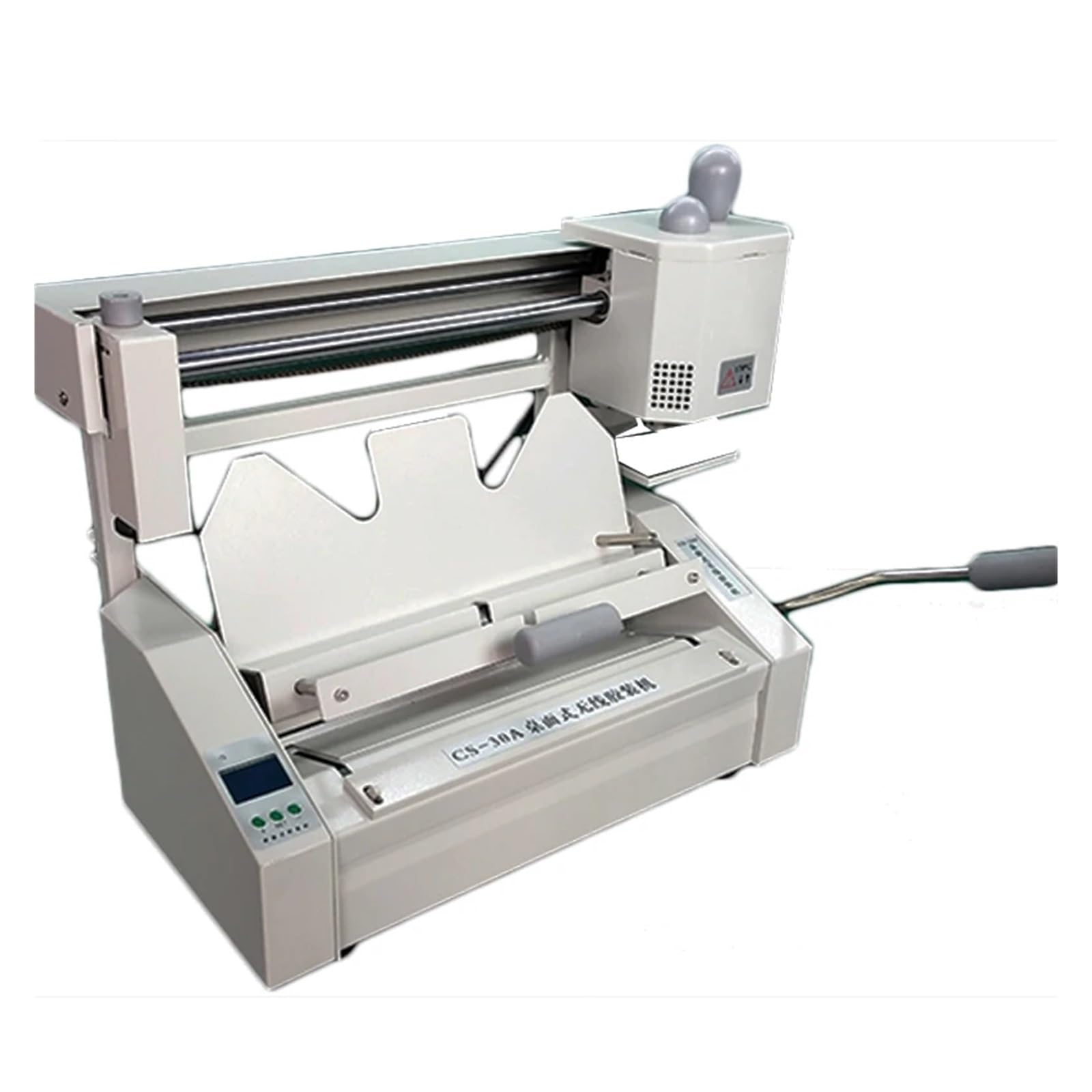 Encuadernadora, Máquina de encuadernación con pegamento termofusible CS-30A Ofertas Inicio Encuadernación inalámbrica de libros en un volumen de encuadernadora con pegamento termofusible