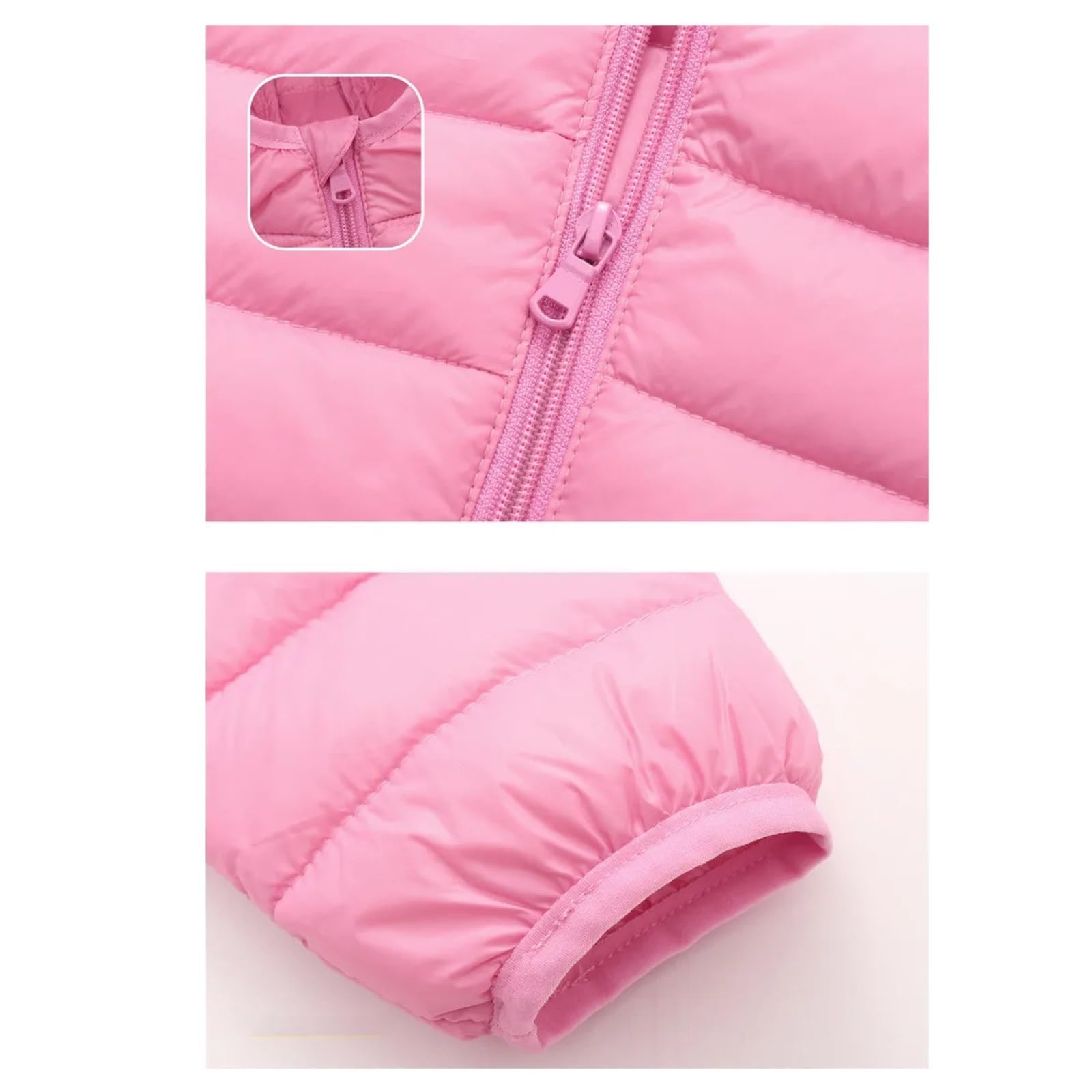 Children's Winter Hooded Down Jacket - Plush Thicken Lightweight Parka for Boys & Girls (4-6 Years)