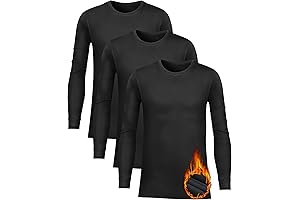 2/3 Pack Boys & Girls Thermal Compression Shirt