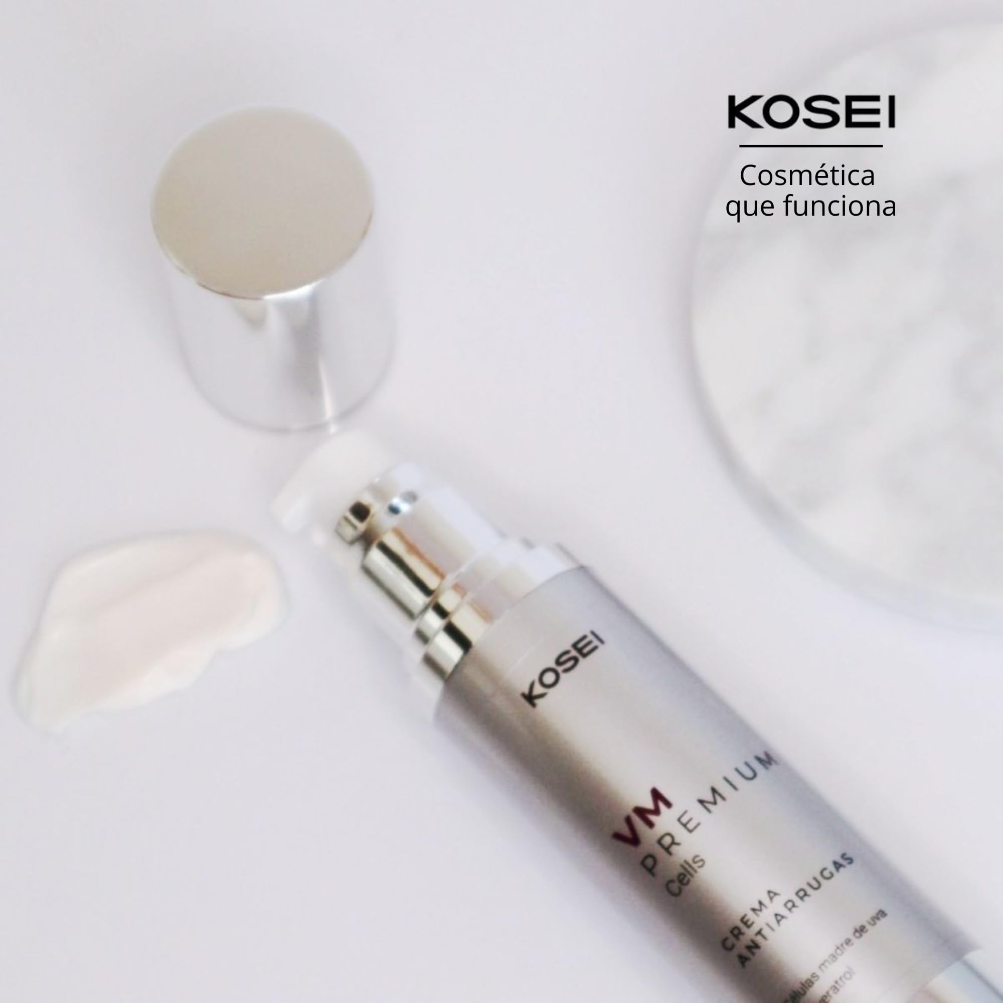 KOSEI | Crema Antiarrugas Mujer y Hombre | Crema Arrugas | Reduce las Arrugas y Reafirma la Piel | Crema Antiedad Hombre y Mujer | Aporta Hidratación y Elasticidad | Skincare | 50ml
