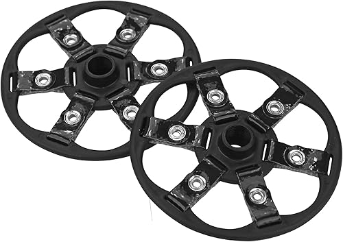 Yukon Charlie's Accesorio para bastón de trekking, cestas de nieve grandes, incluye 2 cestas