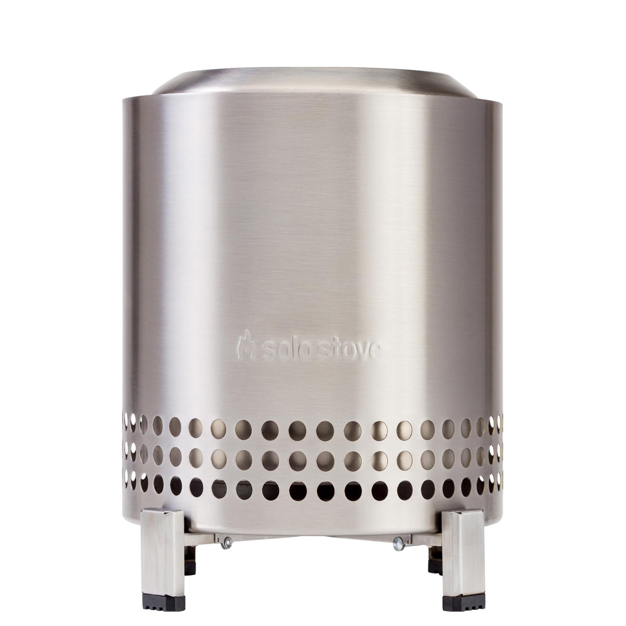 Solo Stove Mesa XL, Brasero de sobremesa | Minifogata de bajo Humo para Exteriores, Arde con pélet o Madera, Quema Segura, Acero Inoxidable, con Bolsa de Viaje, 21,8 x 17,8 cm, 1,04 kg