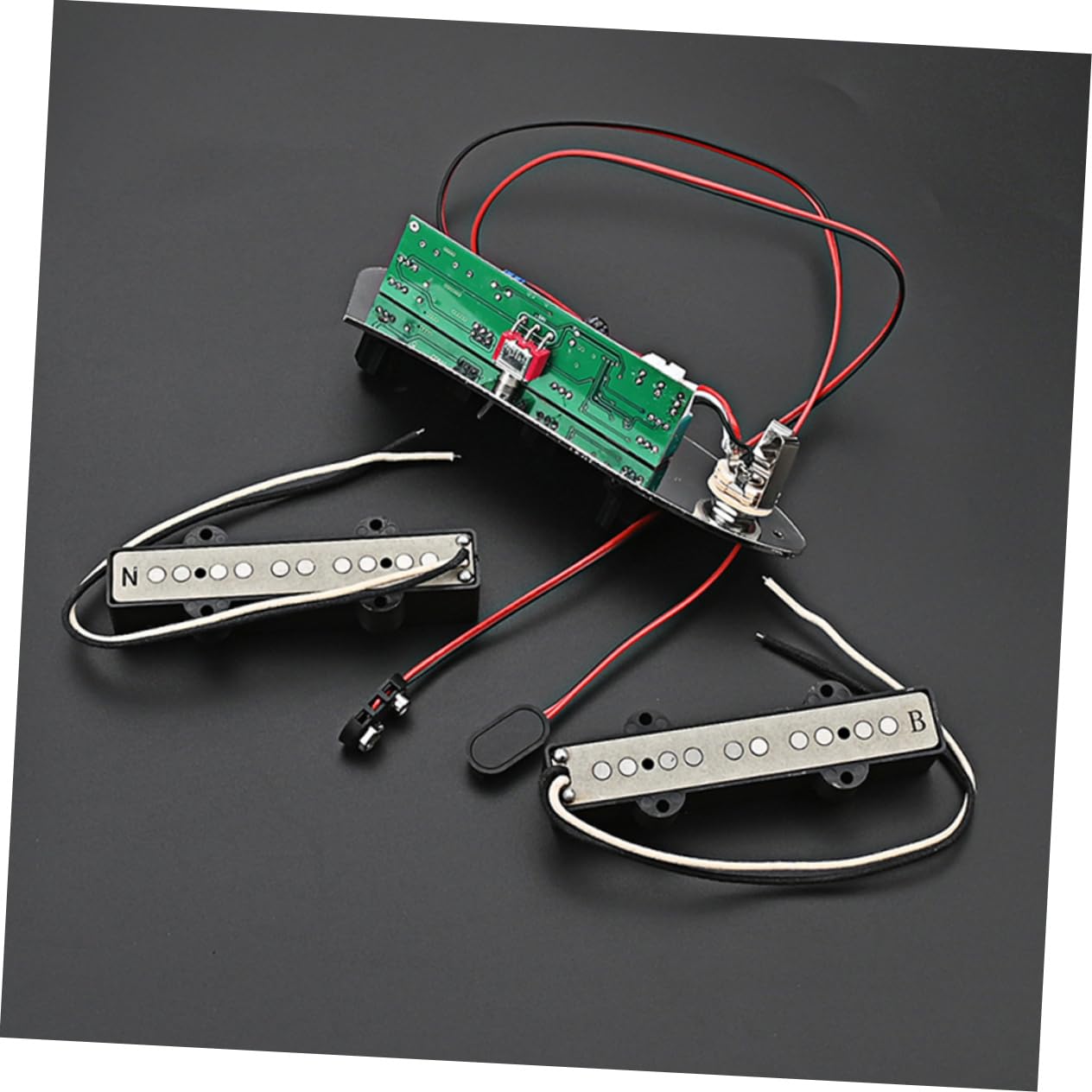 1satz Jb String Bass Humbucker Pickup Set Für Professionelle Bassisten Einfache Installation Verbessertes Klangdesign Und Praktische Bassteile Für Besten Sound