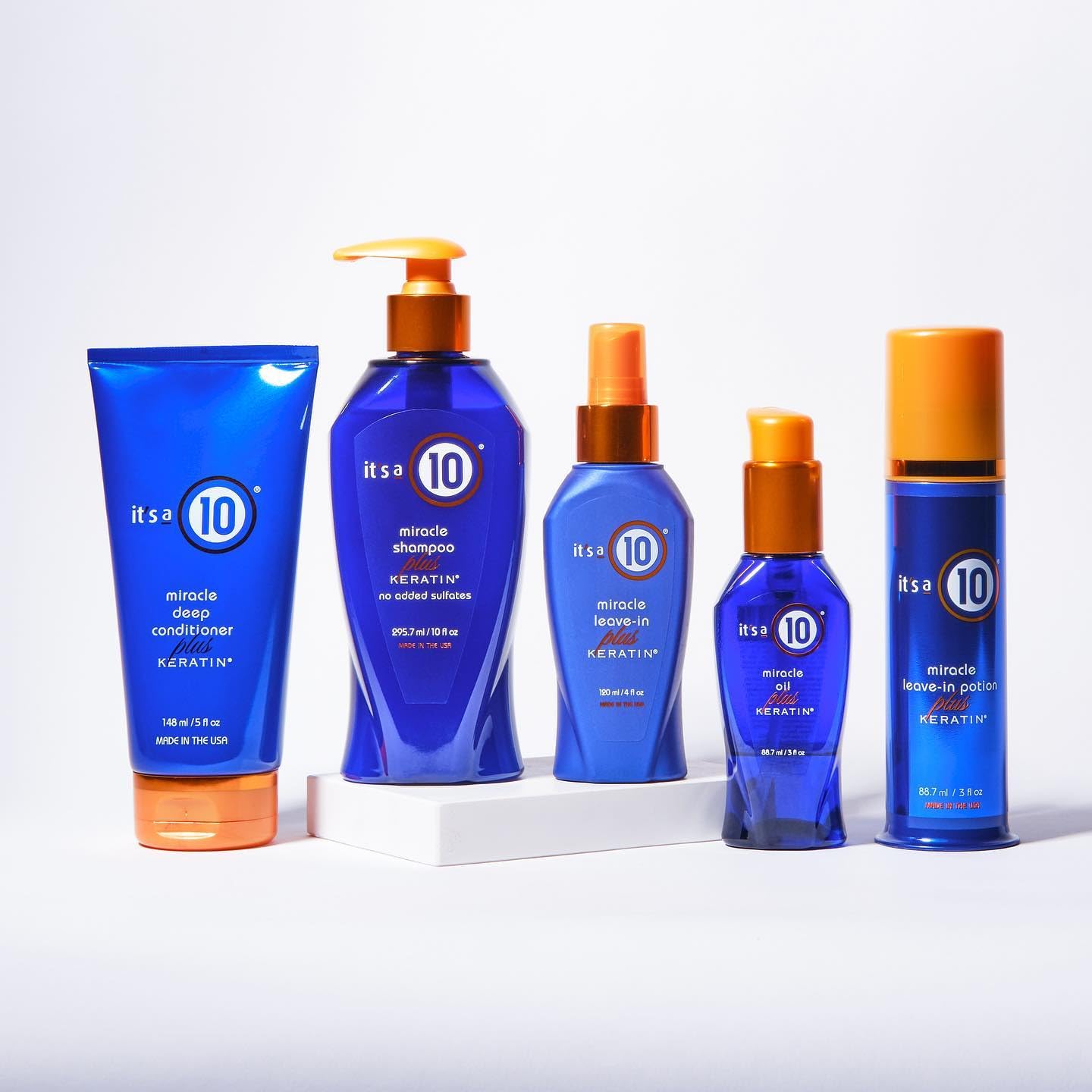 It's a 10 Haircare Miracle Leave-In Plus Keratin Travel Set
