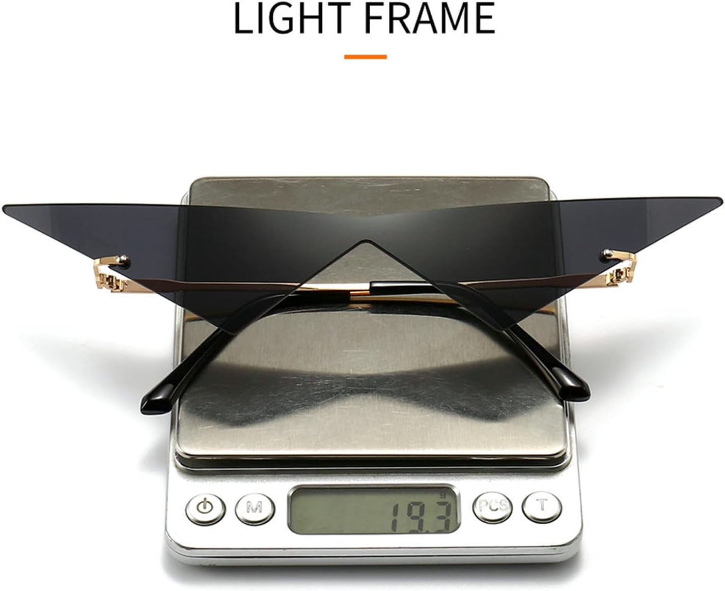 willochra Triangle One Piece Frameless Sunglasses For Women Trendy Ocean Lens Sun Glasses Men Party Prom Sunglasses - Image 9