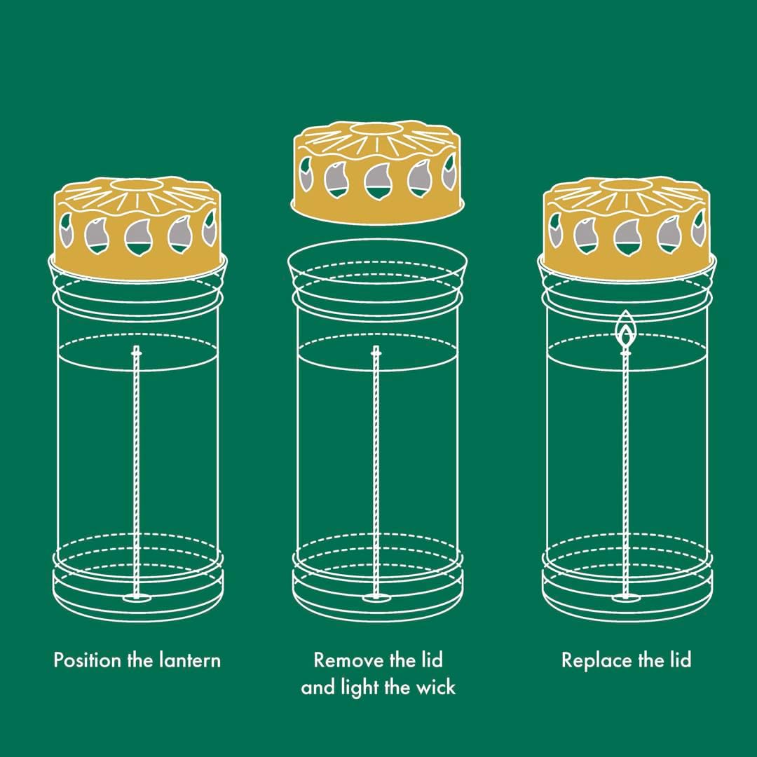 "Die besten Grablichter und Geburtstagskerzen für besondere Anlässe" 6 Bolsius Grablicht Weiß 6er, 120h, Motiv Taube